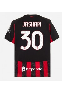 AC Milan Ardon Jashari #30 Jalkapallovaatteet Kotipaita 2025-26 Lyhythihainen